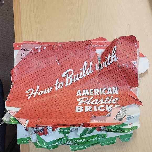 1950's American Plastic Bricks By Elgo USA - Picture 13 of 15